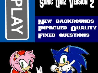 Ultimate Sonic Quiz - přejít na detail produktu Ultimate Sonic Quiz