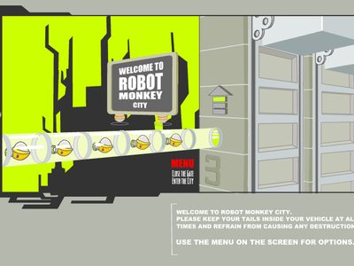 Robot Monkey City - přejít na detail produktu Robot Monkey City