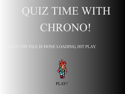 Quiz Time with Chrono - přejít na detail produktu Quiz Time with Chrono