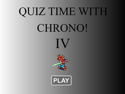 Quiz Time with Chrono 4 - přejít na detail produktu Quiz Time with Chrono 4