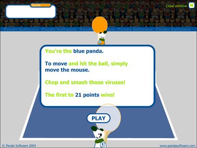 Panda Ping Pong - přejít na detail produktu Panda Ping Pong