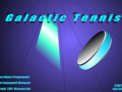 Galactic Tennis - přejít na detail produktu Galactic Tennis