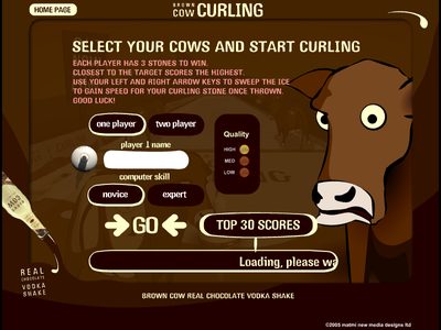 Brown Cow Curling - přejít na detail produktu Brown Cow Curling
